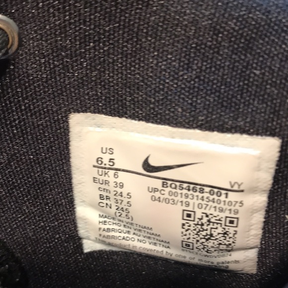 NIKE ZOOM RIZE Men’s Hi Tops - Picture 11 of 13